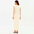 Vestido Super Midi Lança Perfume Can In25 Off White Feminino - Imagem 2