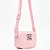 Bolsa Crossbody Easy Lança Perfume Alça In25 Rosa Feminino - Imagem 1