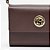 Bolsa Crossbody Lança Perfume Enfeite In25 Marrom Feminino - Imagem 4