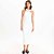 Vestido Super Mid Easy Lança Perfume In25 Off White Feminino - Imagem 1