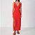 Vestido Super Mid Colcci Gola V In25 Vermelho Feminino - Imagem 1