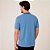 Camisa Polo Dudalina Jacquard In25 Azul Masculino - Imagem 2