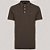Camisa Polo John John Regular 2 Lines In25 Marrom Masculino - Imagem 1