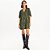 Vestido Curto Lança Perfume Estampado In25 Verde Feminino - Imagem 3