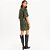 Vestido Curto Lança Perfume Estampado In25 Verde Feminino - Imagem 2