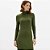 Vestido Super Mid Lança Perfume Canelad In25 Verde Feminino - Imagem 3