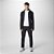 Jaqueta Columbia Triple Canyon Grid Fleece Preto Masculino - Imagem 3