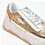 Tênis Easy Lança Perfume Brilho In25 Dourado Feminino - Imagem 4