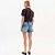 Short Jeans Easy Lança Perfume Comfort Hi In25 Azul Feminino - Imagem 4
