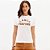 Camiseta Lança Perfume Bordado In25 Off White Feminino - Imagem 1