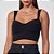 Top Colcci Alça In25 Preto Feminino - Imagem 1