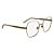 Armação Calvin Klein CK24112 719 Dourado Feminino - Imagem 3