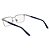 Armação Calvin Klein CK25106 400 Azul Masculino - Imagem 5