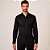 Camisa Dudalina Milano Stretch In25 Preto Masculino - Imagem 4