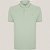 Camisa Polo Dudalina Frisos Degradee In25 Verde Masculino - Imagem 1