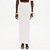 Saia Super Midi Lança Perfume High In25 Off White Feminino - Imagem 1