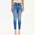 Calça Jeans Lança Perfume Vesta Skinny Ak In25 Azul Feminino - Imagem 1