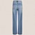 Calça Jeans Dudalina New Reta Bordado In25 Azul Feminino - Imagem 2