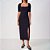 Vestido Super Mid Colcci Cut Decote In25 Preto Feminino - Imagem 1