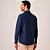 Camisa Dudalina Slim Tricoline Lisa In25 Marinho Masculino - Imagem 2