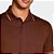 Camisa Polo Aramis Basic 4 Frisos In25 Marrom Masculino - Imagem 3