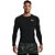 Camiseta Compressão Under Armour Heat Gear Preto Masculino - Imagem 1
