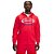 Moletom Under Armour Project Rock Fleece Vermelho Masculino - Imagem 1