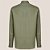 Camisa Dudalina Slim Tricoline Lisa In25 Verde Masculino - Imagem 2