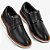 Sapato Ferracini Kingston Preto e Branco Masculino - Imagem 2