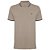 Camisa Polo Individual Piquet Frisos Pr26 Bege Masculino - Imagem 1