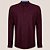 Camisa Dudalina Slim Tricoline Pr26 Bordô Masculino - Imagem 1
