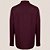 Camisa Dudalina Slim Tricoline Pr26 Bordô Masculino - Imagem 2