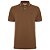 Camisa Polo Individual Piquet Frisos Pr26 Marrom Masculino - Imagem 1