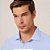 Camisa Dudalina Slim Vichy Pr26 Azul Claro Masculino - Imagem 4