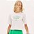 Camiseta Easy Lança Perfume Des Silk Pr26 Off White Feminino - Imagem 1