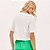 Camiseta Easy Lança Perfume Des Silk Pr26 Off White Feminino - Imagem 2