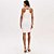 Vestido Curto Lança Perfume Alças Pr26 Off White Feminino - Imagem 2