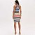 Vestido Curto Lança Perfume Canelado Pr26 Bege Feminino - Imagem 2
