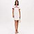 Vestido Lança Perfume T Dress Pr26 Off White Feminino - Imagem 1