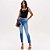 Calça Jeans Easy Lança Perfume Skinny Ank Pr26 Azul Feminino - Imagem 4