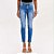 Calça Jeans Easy Lança Perfume Skinny Ank Pr26 Azul Feminino - Imagem 1