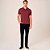Camisa Polo Dudalina Piquet Jacquard Pr26 Roxo Masculino - Imagem 4