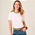 Blusa Dudalina Amanda Pr26 Off White Feminino - Imagem 3