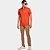 Camisa Polo Aramis Basic Piquet Pr26 Laranja Masculino - Imagem 4
