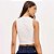 Regata Canelada Lança Perfume Curta Pr26 Off White Feminino - Imagem 2
