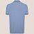 Camisa Polo Dudalina Textura Gola Pr26 Azul Claro Masculino - Imagem 6