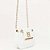 Bolsa Shoulder Lança Perfume Matelasse Pr26 Branco Feminino - Imagem 4