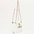 Bolsa Shoulder Lança Perfume Matelasse Pr26 Branco Feminino - Imagem 1