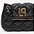 Bolsa Shoulder Lança Perfume Matelasse Pr26 Preto Feminino - Imagem 5