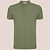 Camisa Polo Dudalina Lisa Pima Essentia Pr26 Verde Masculino - Imagem 1